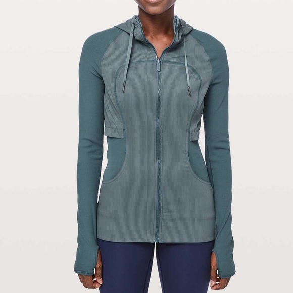 lululemon athletica Jackets & Blazers - Lululemon Navy Blue Dance Studio Reversible Jacket